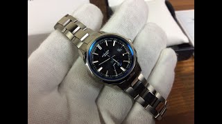 Casio Oceanus OCW-S350-1AJF Manta Women's Bluetooth Watch +Papers +Free Post