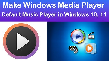 How to Make Windows Media Player as Default Music Player in Windows PC?