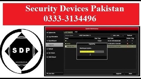 How To Upgrade Hikvision DVR NVR Latest Firmware Via USB Device Hikvision Recorder |cctv camera