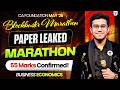 Economics PAPER LEAKED Marathon 🔥 55 Marks Confirmed | CA Foundation May 2026 l Aditya Shivhare