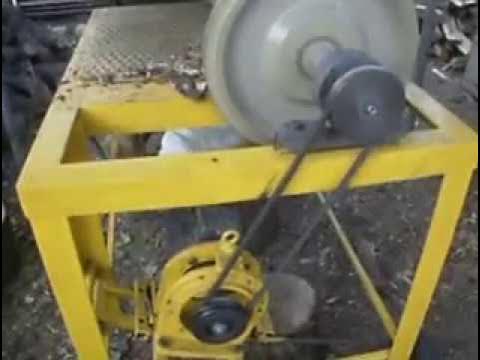 Дровокол с маховиком 220V, двигатель три фазы, 2,2 кВт, часть третья ...