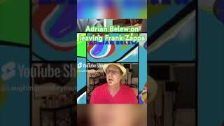 Adrian Belew on quitting Frank Zappa’s band. #adrianbelew #zappa