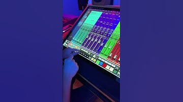 Slate RAVEN with Pro Tools Multi-Touch Faders, Gestures, and Plugin Control