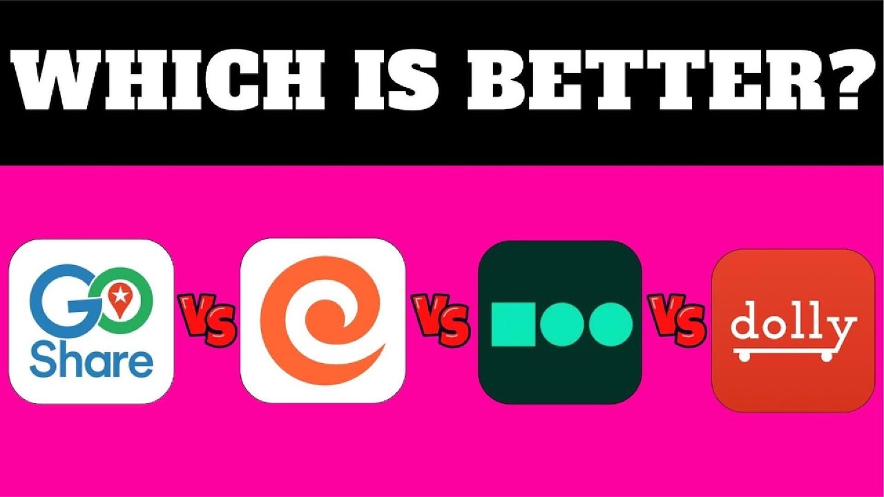 GoShare vs Courial vs Laborhutt vs Dolly – Best Gig & Delivery Apps for Drivers in 2025