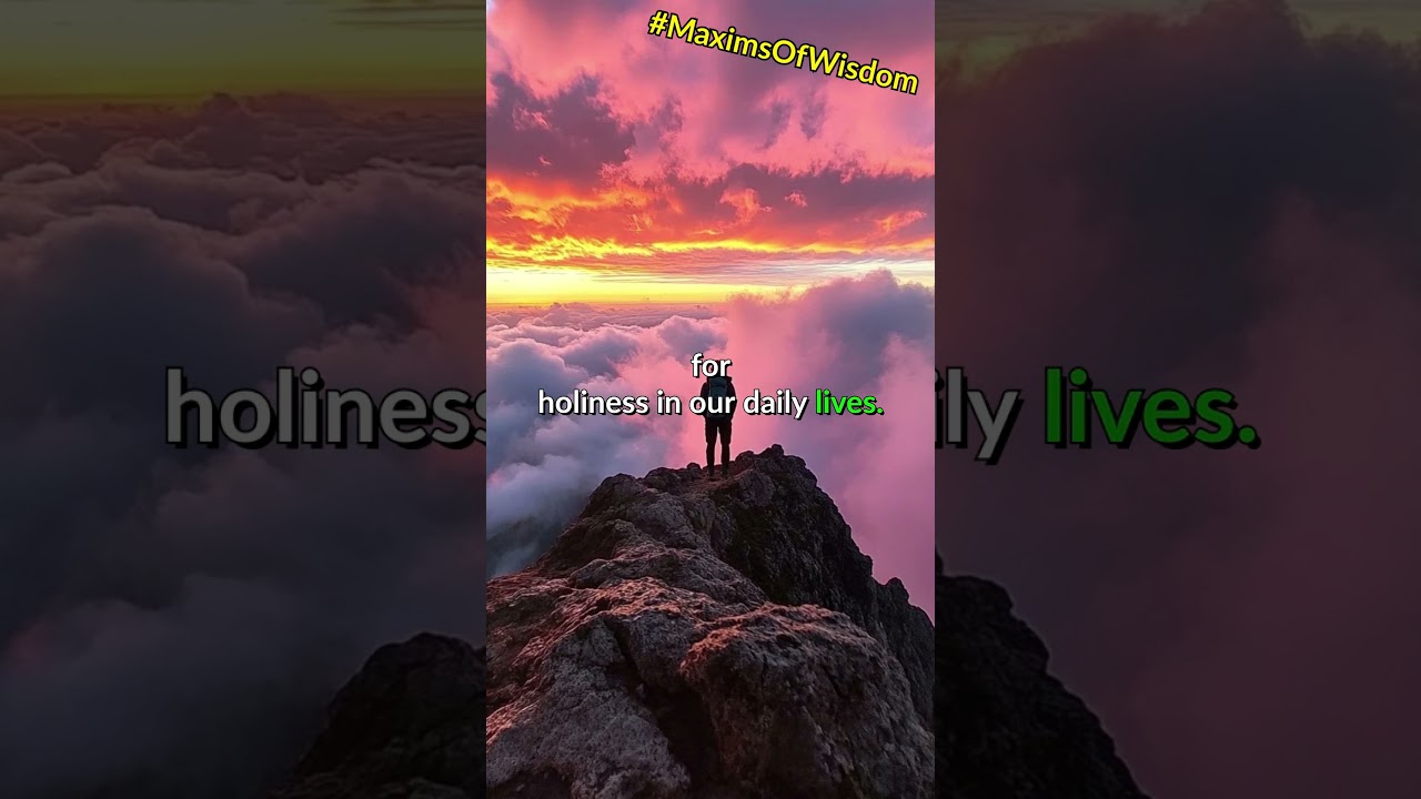 Align Actions with Spiritual Principles | #AboutWisdom #MaximsOfWisdom #shorts