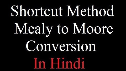 Mealy to Moore Conversion in Hindi | Mealy to Moore | TOC | Automata | By- Harendra Sharma