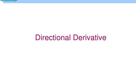 M-II: UNIT-IV Find the directional derivative by Gradient-Part 1