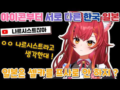 한국과 일본 프사 차이를 알려주는 츠나【브이스포/네코타 츠나】