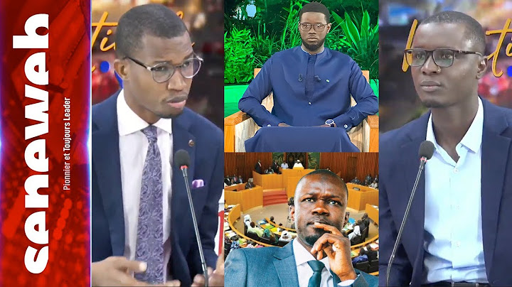 Débat houleux entre M. Diallo et B. Kébé: "même si Abdou Mbow assurait à Sonko que..."
