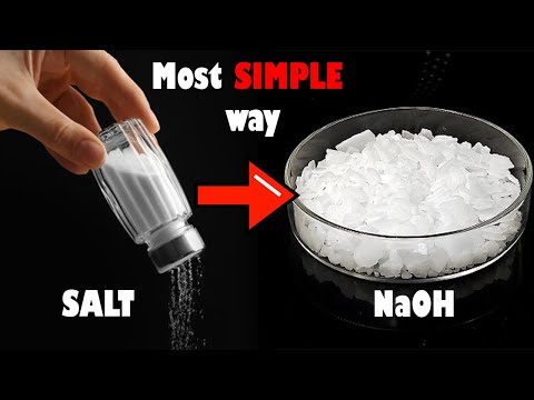 Making Sodium Hydroxide (Caustic soda) From Salt