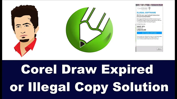 Corel Draw X7 Expired or Illegal Solution | How to crack all Corel Draw