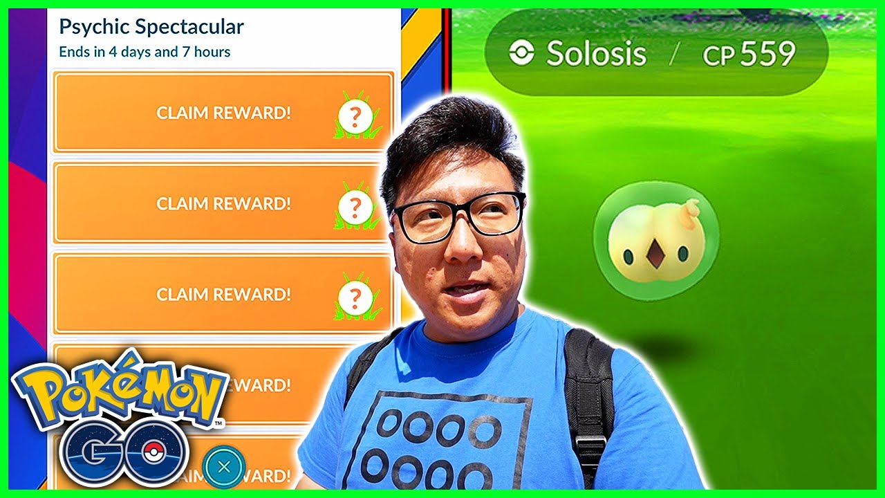 The Psychic Spectacular Event with 9 Chances for Shiny Solosis