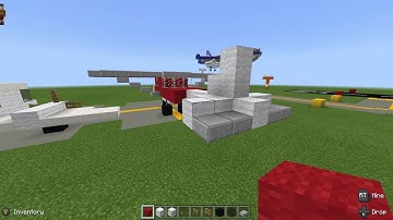 How to Build a Cessna 172 in Minecraft