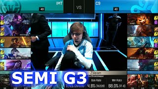 Immortals vs Cloud 9 | Game 3 Semi Finals S6 NA LCS Summer 2016 PlayOffs | IMT vs C9 G3 SF 1080p