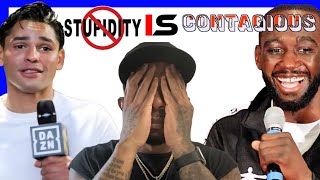 DISGUSTING: 😳 RYAN GARCIA DISRESPECTS “BORING OVERRATED” TERENCE CRAWFORD IN INTERVIEW ! HE’S A BUM