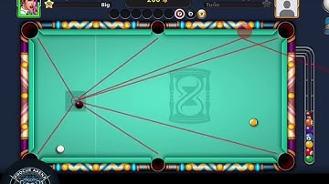PERFECT BANK SHOT: 8 Ball Pool Runout! #8BallPool#TrickShot#PoolGeometry #8ballpoolminiclip#viral 