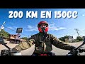 Viaje en moto 150 cc 200km  sps hasta copan ruinas honduras  