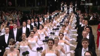 Polonaise debutants Opera Ball 2014 in Vienna