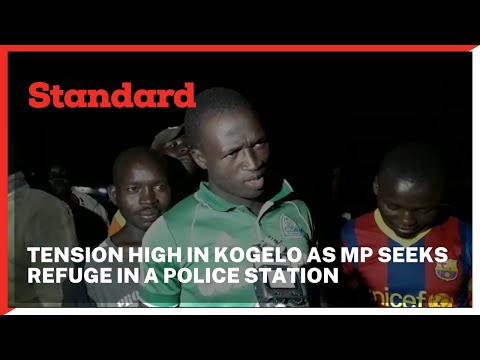 MP Atandi seeks refuge in a police station after allegedly assaulting the area chief in Kogelo