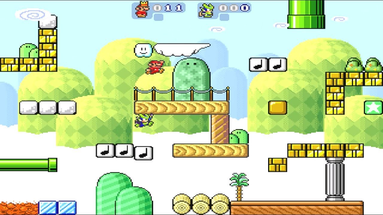 Super Mario War v1.7 (Windows game 2006) YouTube Super Mario War v1.7 (Windows game 2006) YouTube