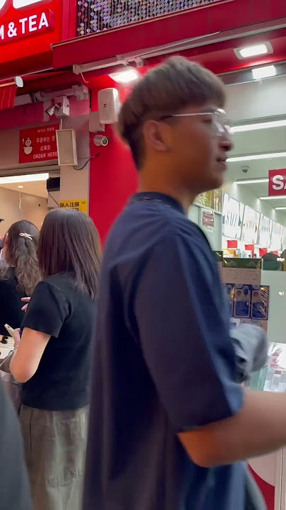 Si cantik jajan mixue #youtubeshorts #shorttrending #myeongdong