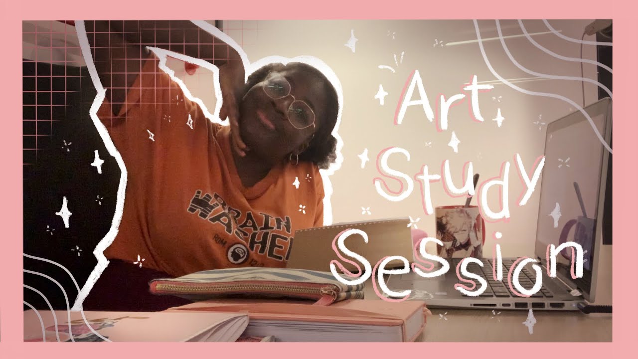 Study with me, art Edition! || a chill art study session with a self taught artist