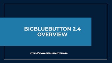 Overview of BigBlueButton 2.4 Release