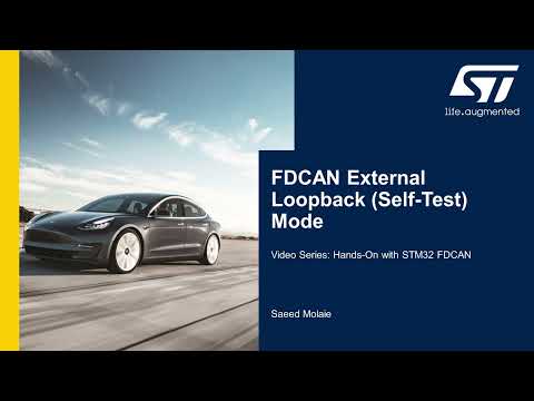 FDCAN External Loop-back Mode