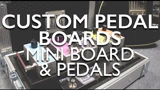 Custom Pedal Boards mini board and pedals review