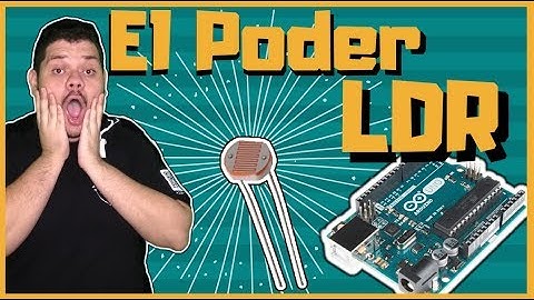 Como usar LDR con arduino