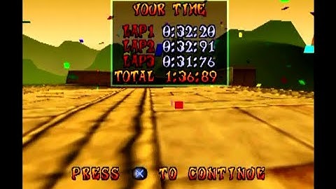 Crash Team Racing - Oxide Time Trial #9: Papu