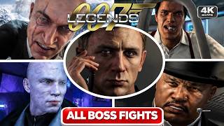 007 Legends Complete Boss Fights Hard Mode  4k 60fps