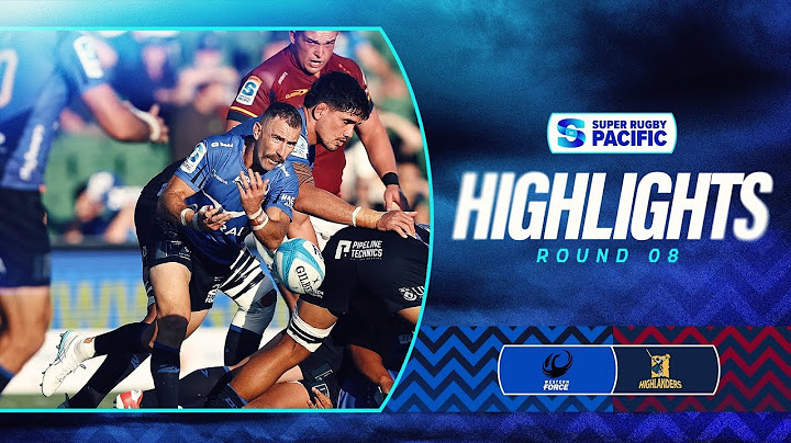 HIGHLIGHTS | FORCE v HIGHLANDERS | Super Rugby Pacific 2025 | Round 8