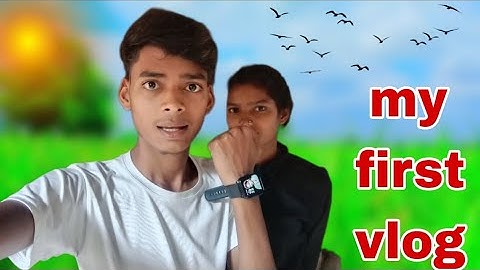 MY First Vlog 😘 YouTube on first video | vlog viral trick | my first video YouTube Vlog 