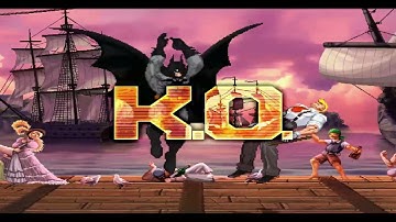 Capcom VS SNK Arrange MUGEN Playthrough - Batman (REDO)