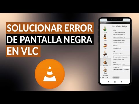 ¿Cómo solucionar el problema de vídeo cuando VLC muestra pantalla negra?