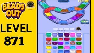 Beads Out Level 871 Solution and Walkthrough for Gameplay 