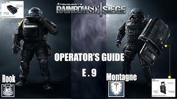 Rainbow Six Siege Operators Guide | Montagne and Rook