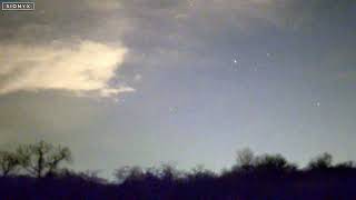 4 14 2026 many flashing small lights in the front view