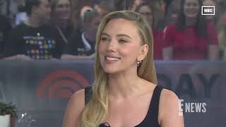 Scarlett Johansson Explains Her Viral Kisses with Jonathan Bailey | E! News