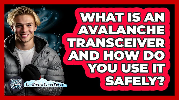 What Is An Avalanche Transceiver And How Do You Use It Safely? - The Winter Sport Xpert