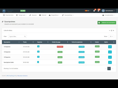 Sistema de rastreo satelital GPS en PHP y MySQL | Version 3.0