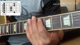 Guitar lesson exercise #1 with metronome