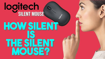 Logitech Silent Mouse vs Regular Mouse noise Comparison