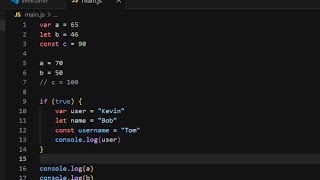 let vs const vs var in JavaScript!!