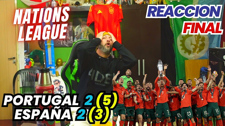 SPAIN 2 (3) vs PORTUGAL 2 (5) - Fan Reactions - NATIONS LEAGUE 2025