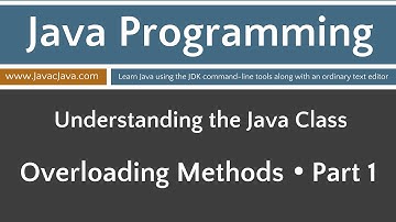 Learn Java Programming - Method Overloading Part 1 Tutorial