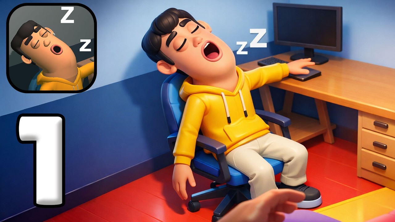 ⏰ Wake Him Up Gameplay 😂 Part 1 Hilarious Wake Up Solutions & Crazy Puzzle Wins!