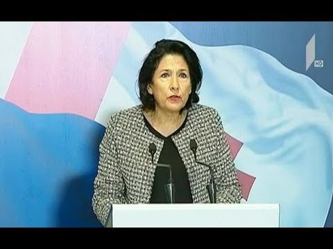 სალომე ზურაბიშვილის საგანგებო ბრიფინგი