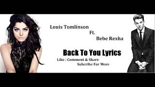 Louis Tomlinson  Back To You s with  Ft Bebe Rexha